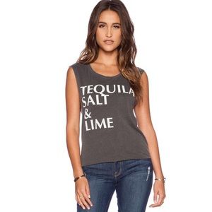 Tequila, Salt and Lime Chaser Tanktop